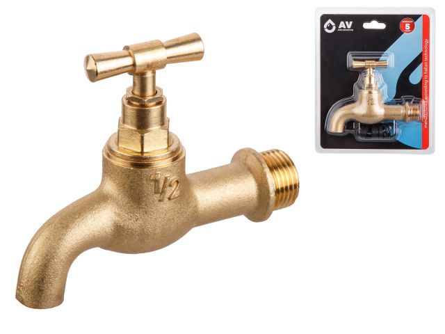 Garden tap 1/2&quot; m., AV Engineering