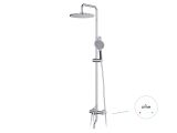 One handle brass shower system D35, Lotus series, chrome, a-five