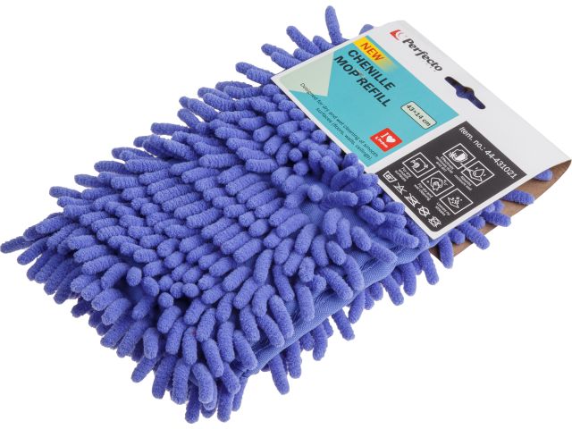 Chenille mop refill, lilac, PERFECTO LINEA