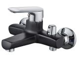 One handle (D35) zinc bath faucet, black, ECONOCE