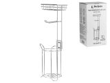 Toilet Paper Holder with stand, WATER CORAL, iron, PERFECTO LINEA