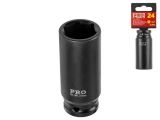 Impact socket 1/2&quot; 6pt. 24mm deep PRO STARTUL