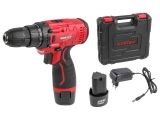 Li-ion Cordless Drill WORTEX LX BD 1215 Li with 2х1.5A*h bat. and char.