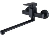 One handle (D35) zinc bath faucet, black, ECONOCE