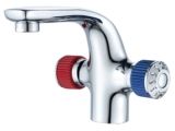 Two handle zinc basin faucet, ECONOCE