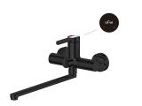 One handle brass bath faucet D35, Lotus series, black, a-five