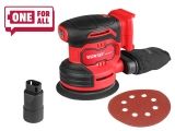 Cordless Orbital Sander WORTEX COS 1218-1 E SOLO