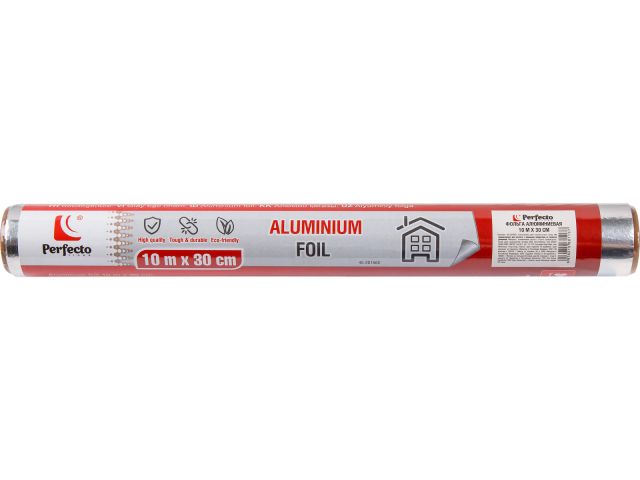 Aluminum foil 10 м х 30 cm, PERFECTO LINEA