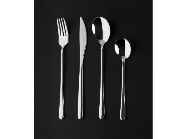 Cutlery set, 24 pieces, glossy, Prestige series, PERFECTO LINEA