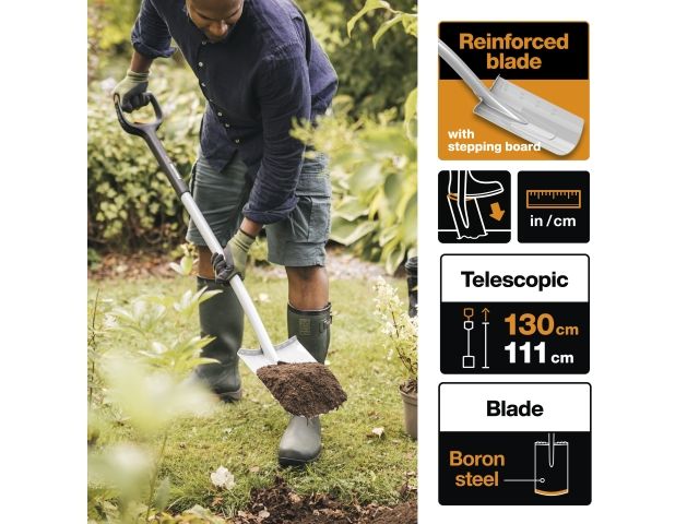 Image 13 Xact Telescopic Rounded Spade