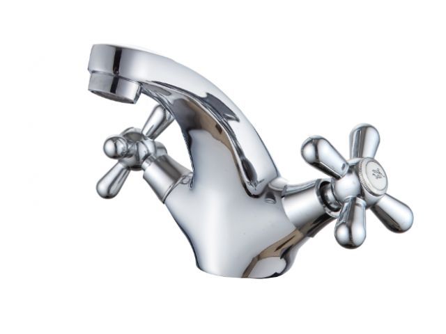Two handle zinc basin faucet, ECONOCE