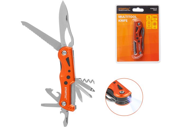 12 in 1 Multi Function knife  STARTUL PROFI
