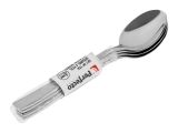 Set of tea spoons, 4 pcs.,  glossy, Majestic series, PERFECTO LINEA