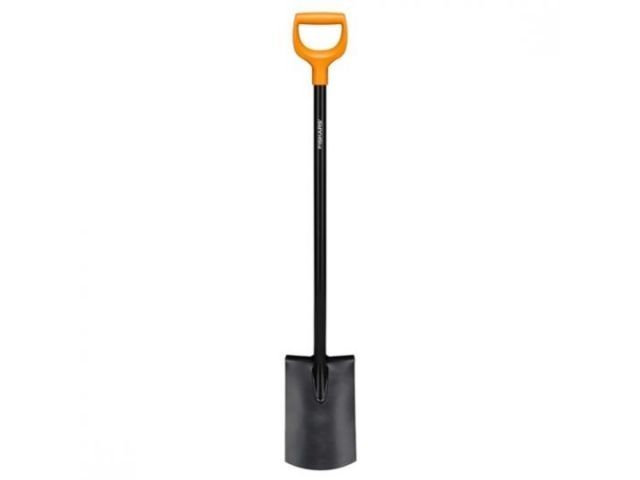 Solid Metal Rounded Spade