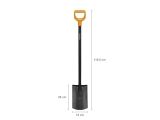 Watch image 4 Solid Metal Rounded Spade