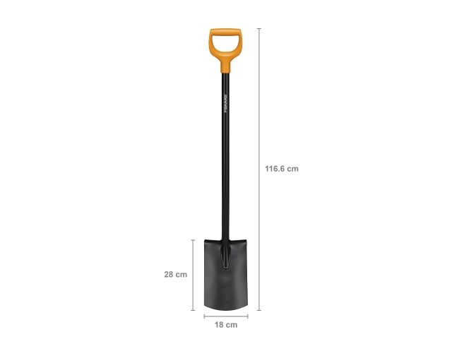 Image 4 Solid Metal Rounded Spade