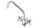 Two handle zinc kitchen faucet (type I), series 410, ECONOCE