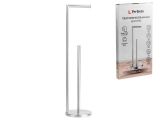 Toilet Paper Holder with stand, AQUAMARINE, stainless steel, PERFECTO LINEA