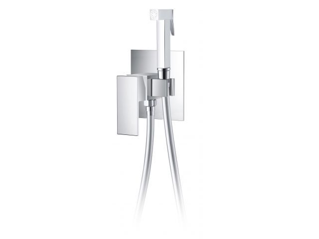 One handle brass bidet faucet D35, Lily series, chrome, a-five