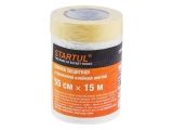 Protective film with masking tape 55cmx15m STARTUL PROFI