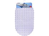 Bath mat, oval 66x37 cm, purple, PERFECTO LINEA