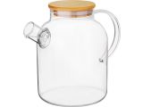 Glass teapot, 1600 ml, BAMBOO, PERFECTO LINEA