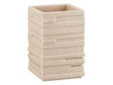 Toothbrush cup WEATHERED SAND, beige, PERFECTO LINEA