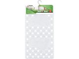 Bath mat, rectangular, 63x33 cm, transparent, PERFECTO LINEA