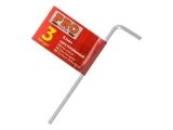 Hex wrench 3x91x22mm PRO STARTUL