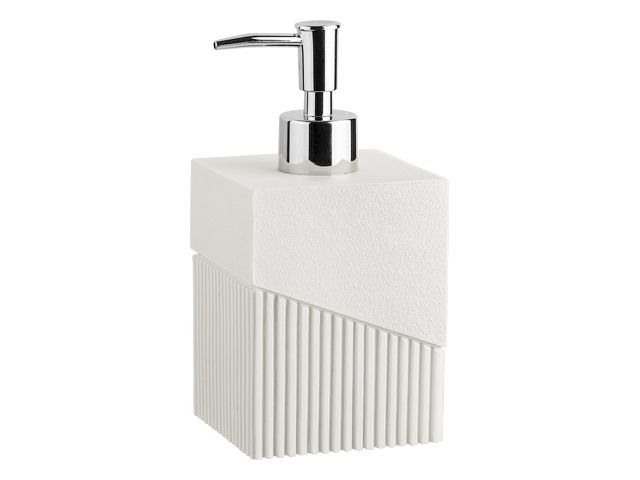 Soap dispenser ELEMENT, white, PERFECTO LINEA