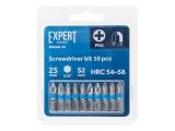 Screwdriver bits PH2 25mm 10pcs EXPERT STARTUL