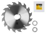 Saw blade 185x30 mm 16 teeth for wood MOLOT