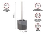 Toilet brush ELEMENT, grey, PERFECTO LINEA