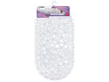 Bath mat, oval with starfish, 68x37 cm, transparent, PERFECTO LINEA