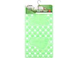 Bath mat, rectangular, 63x33 cm, green, PERFECTO LINEA