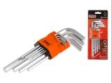 Hex wrench set 9pcs long type PRO STARTUL