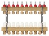 Manifold (Brass) AVE777, 10 ways, AV Engineering