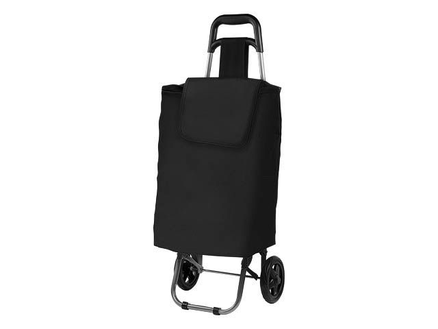 Trolley bag on wheels 20 kg, black, PERFECTO LINEA