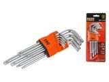 Torx wrench set 9pcs long type PRO STARTUL