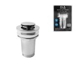 Wash basin outlet with small click/clack bottom, a-five