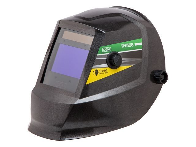 Auto-darkening welding helmet DGM V7000 (black)