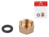 End cap 1/2&quot; f., AV Engineering