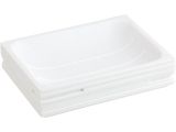 Soap dish WEATHERED SAND, white, PERFECTO LINEA