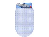 Bath mat, oval 66x37 cm, blue, PERFECTO LINEA