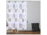 Shower curtain (12 rings included), 180x180 cm, Harmony, highlights, PERFECTO LINEA