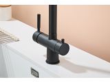 Watch image 7 Kitchen faucet (Lt) D35, Boreal Black with drinking water tap, a-five