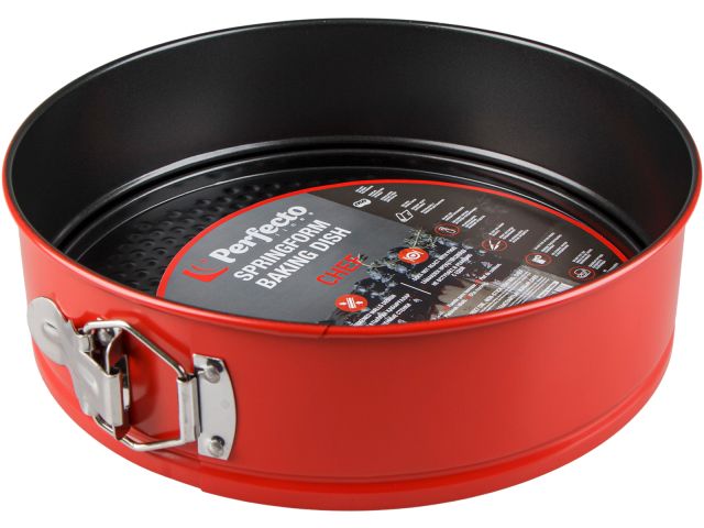 Non-stick round springform pan, 24х7 cm., non-stick coating, CHEF, PERFECTO LINEA