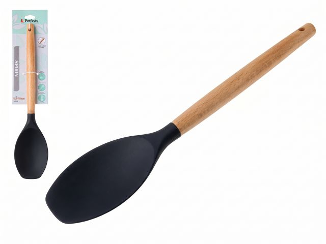 Spoon, EcoVillage, black, PERFECTO LINEA