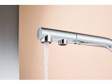 Watch image 5 Kitchen faucet (Lt) D35, Boreal Chrome with drinking water tap, a-five