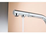 Watch image 6 Kitchen faucet (Lt) D35, Boreal Chrome with drinking water tap, a-five